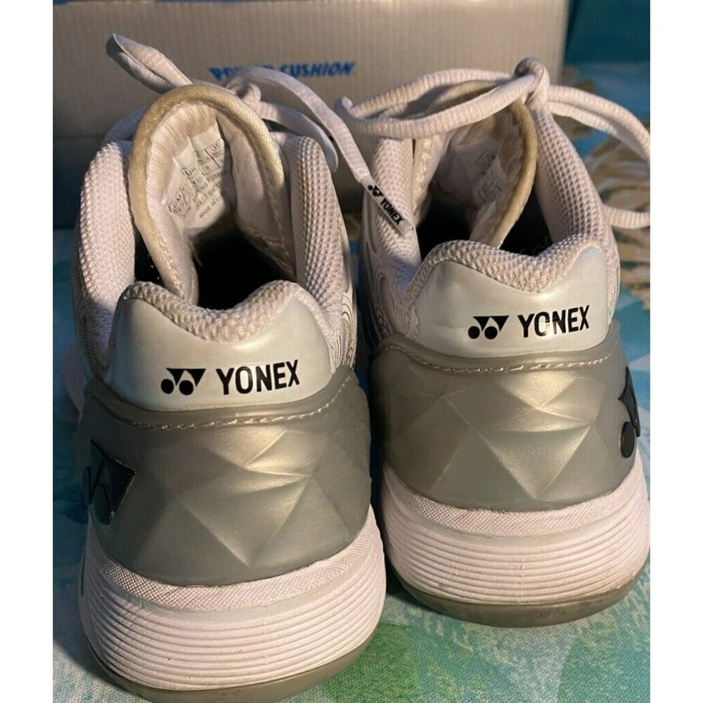 Yonex Power Cushion Eclipsion Tennis Shoes Size 6.5 W 5 M White Used With Box View 5